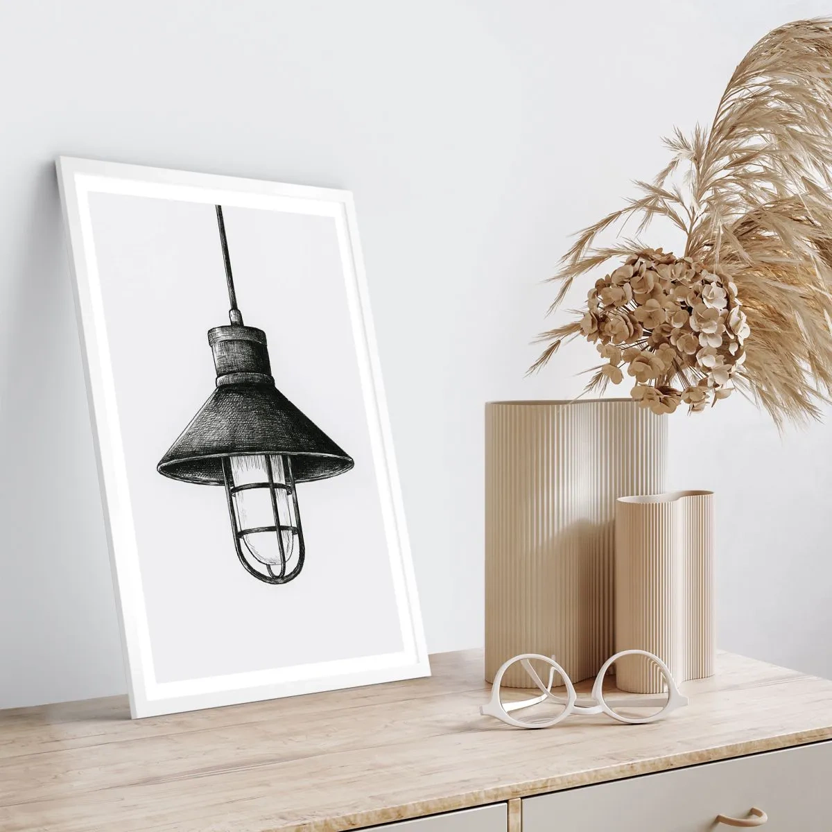 Poster in cornice bianca - Come tanti anni fa... - 30x40 cm