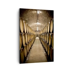 Quadro su tela - Stampe su Tela - Nella cantina in mattoni - 70x100 cm