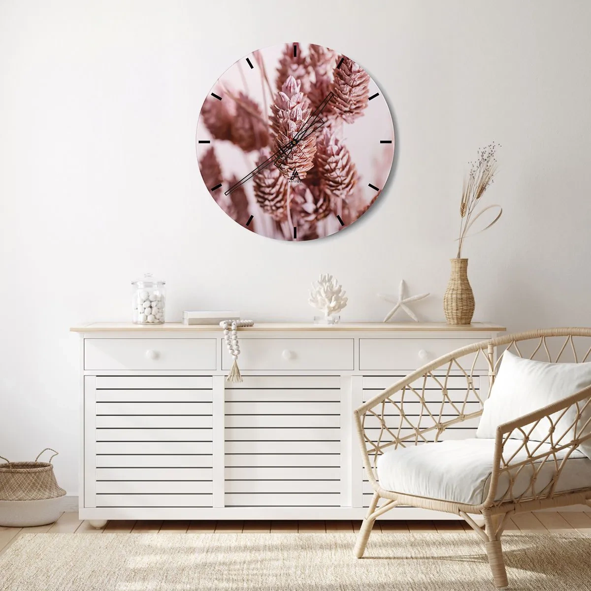 Orologio da parete - Orologio in Vetro - A prima vista poco appariscenti - 40x40 cm