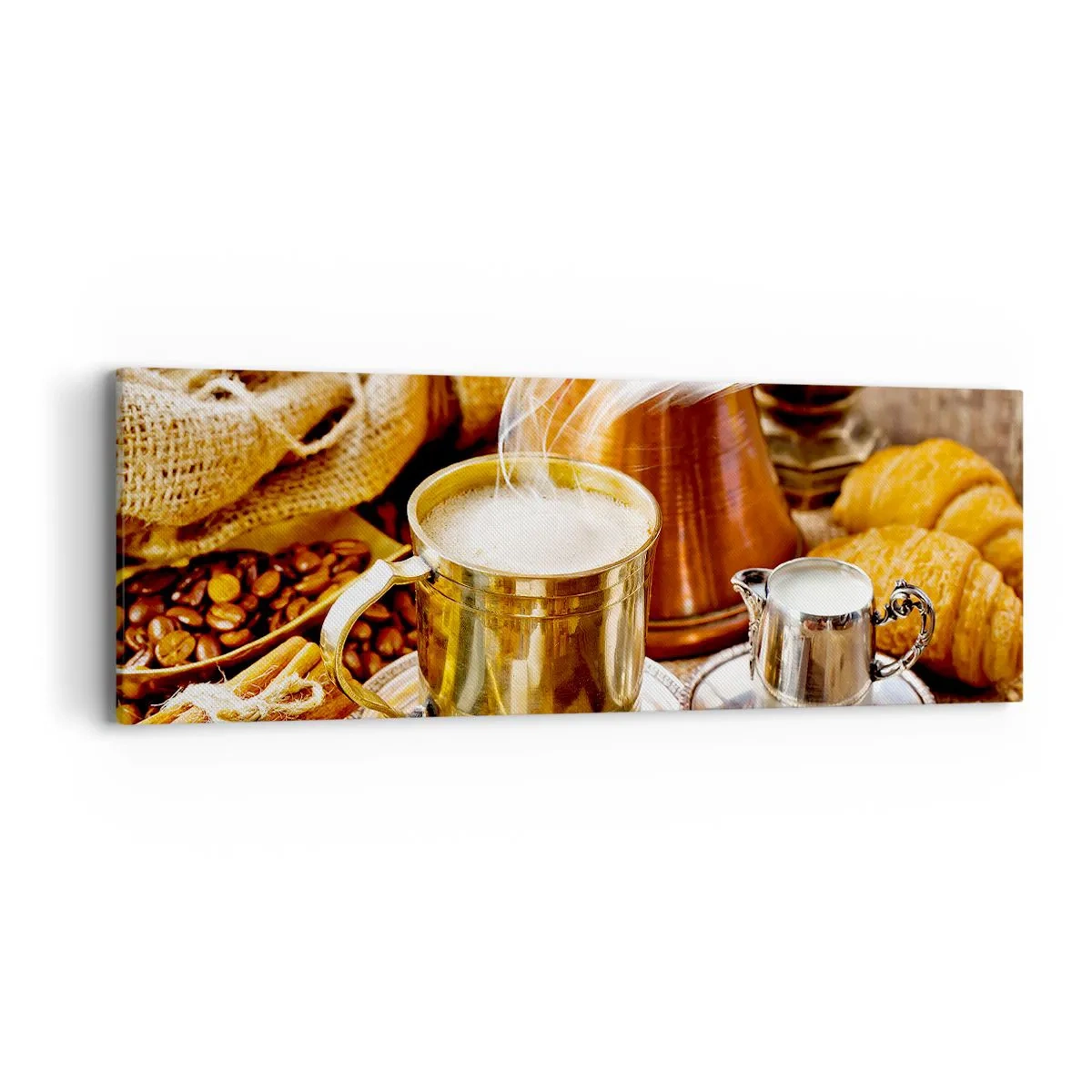 Quadro su tela - Stampe su Tela - Buona giornata! - 90x30 cm