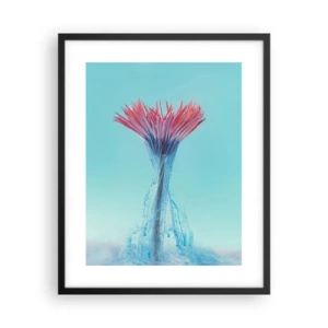 Poster in cornice nera - L'abbraccio che ravviva - 40x50 cm