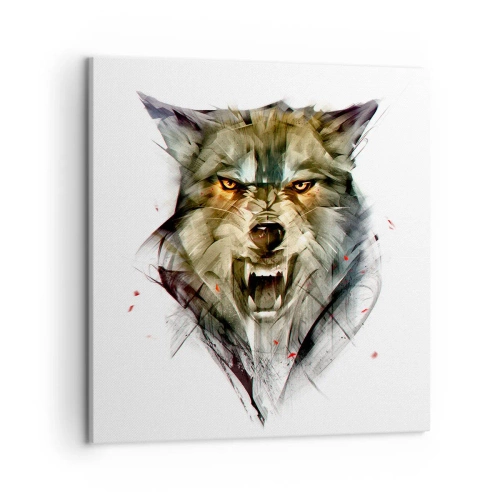 Quadro su tela - Stampe su Tela - Non si passa! - 50x50 cm