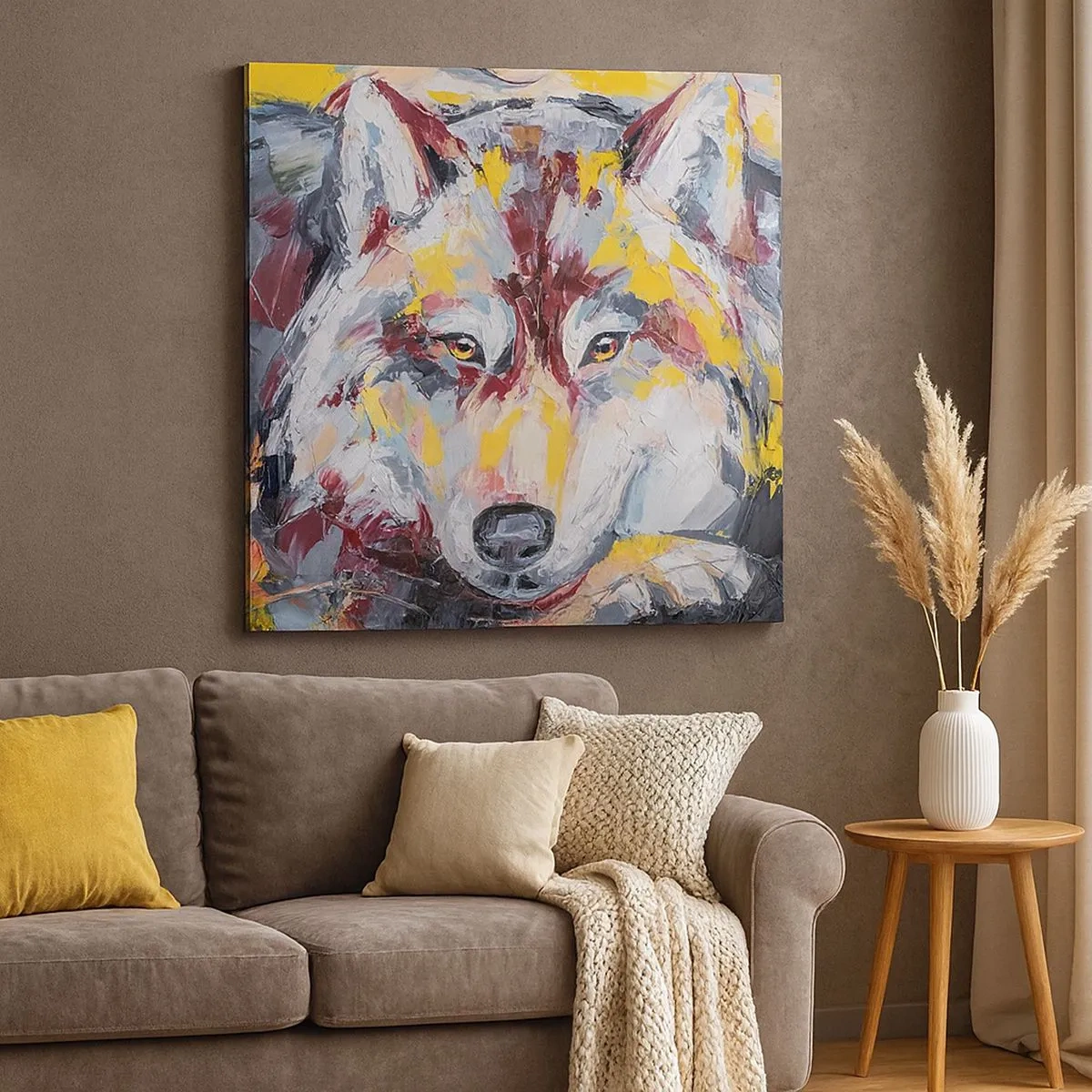 Quadro su tela - Stampe su Tela - Pace tra i suoi - 30x30 cm