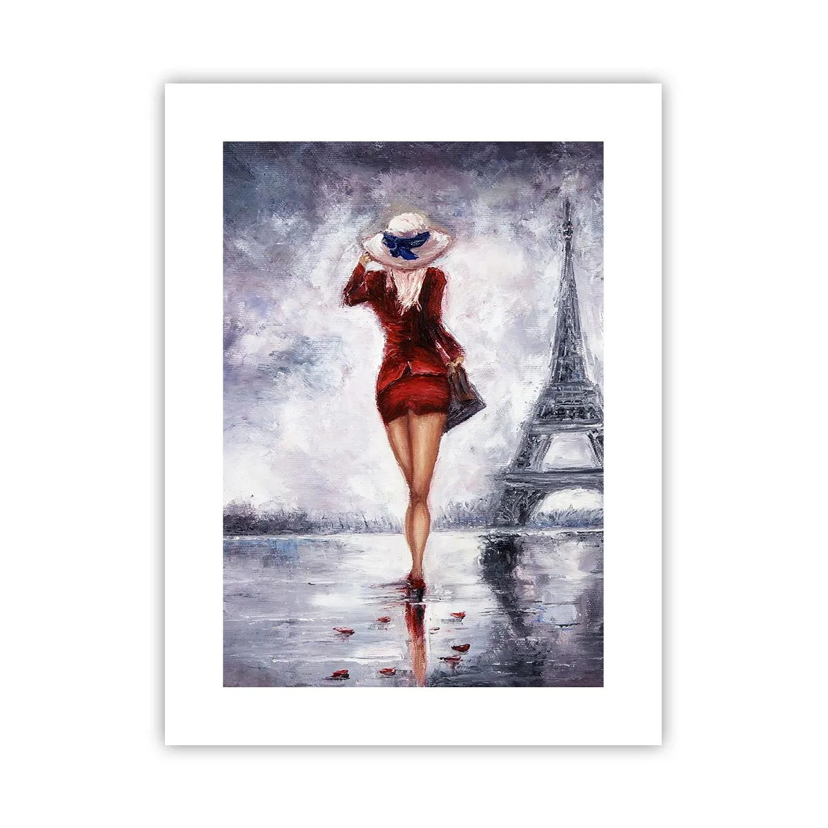 Poster - Simboli di Parigi - 30x40 cm