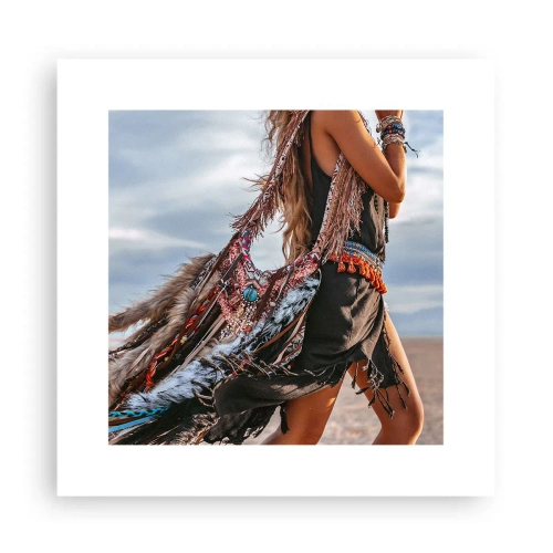 Poster - La donna dello sciamano - 30x30 cm