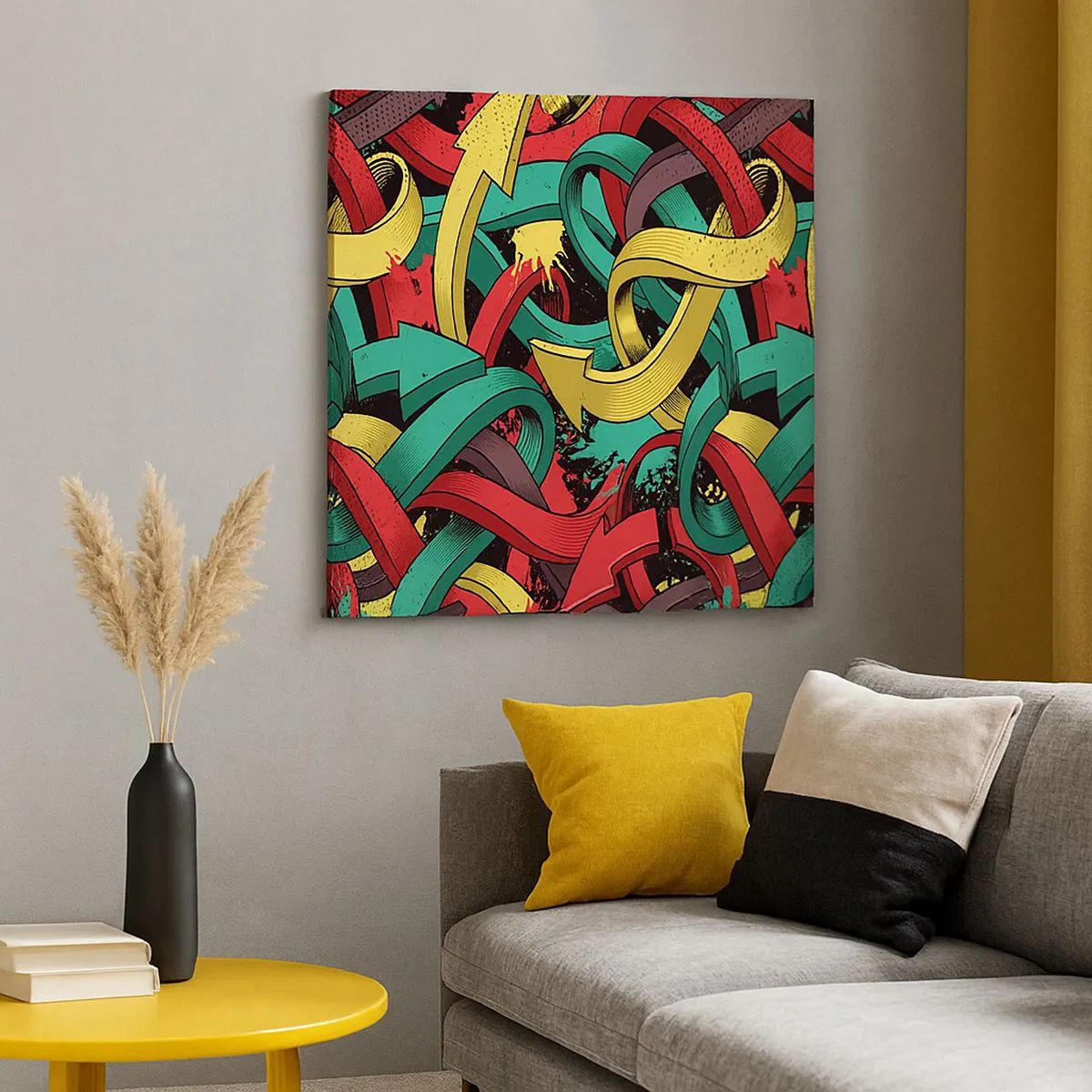 Quadro su tela - Stampe su Tela - Qual è la via giusta? - 30x30 cm