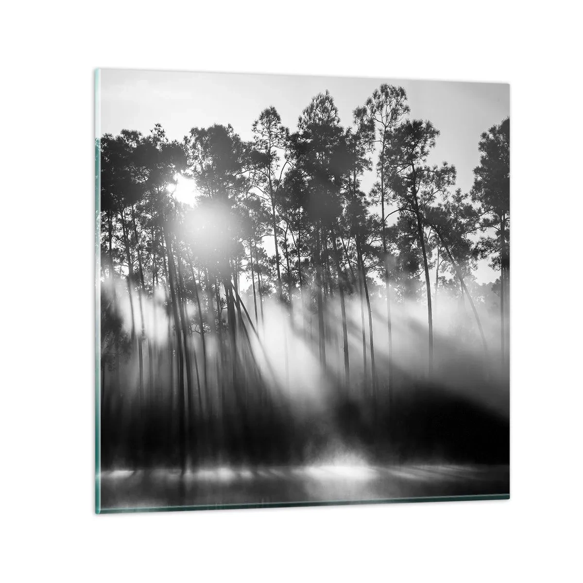 Quadro su vetro - Sole irrefrenabile - 30x30 cm