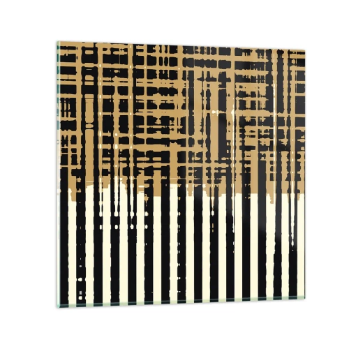 Quadro su vetro - Astrazione architettonica - 60x60 cm