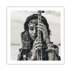 Poster - La musica dell'oriente - 60x60 cm