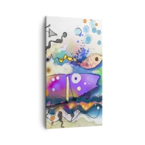 Quadro su tela - Stampe su Tela - Senza parole! - 45x80 cm