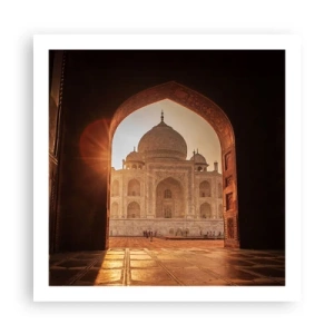 Poster - Monumento all'amore ultraterreno - 60x60 cm
