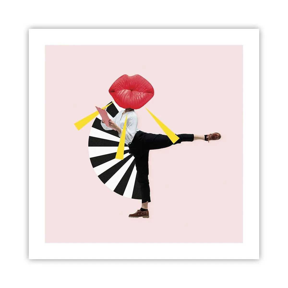 Poster - Pop-art surrealistica - 50x50 cm