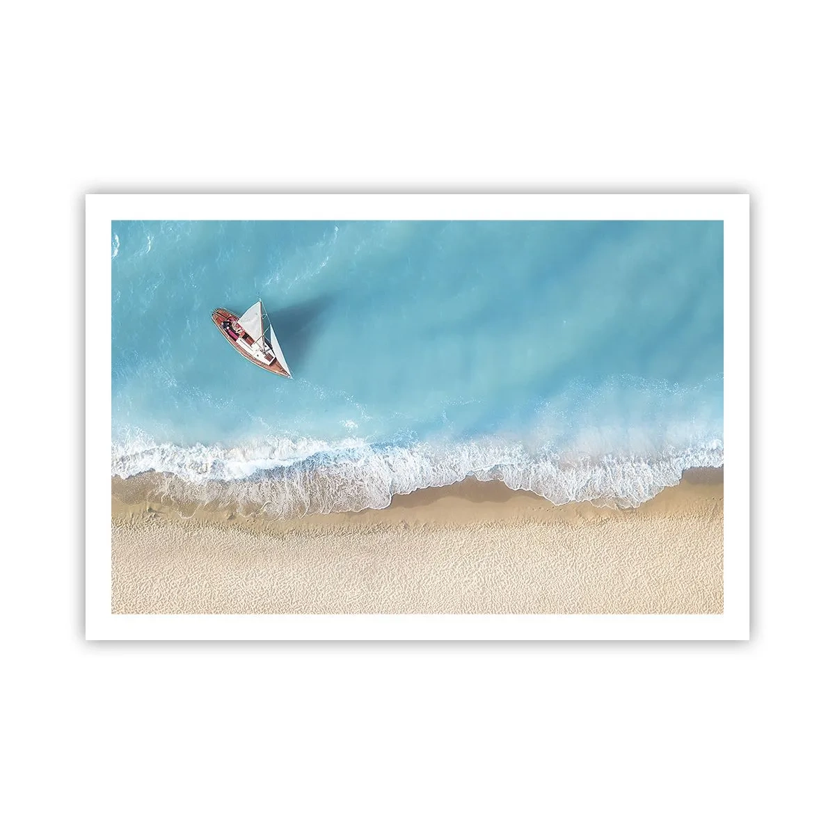 Poster - Al confine del blu e dell'oro - 91x61 cm