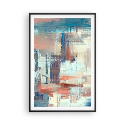 Poster in cornice nera - Arrivando alla luce - 61x91 cm