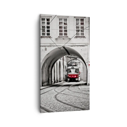 Quadro su tela - Stampe su Tela - Attraverso il labirinto cittadino - 45x80 cm
