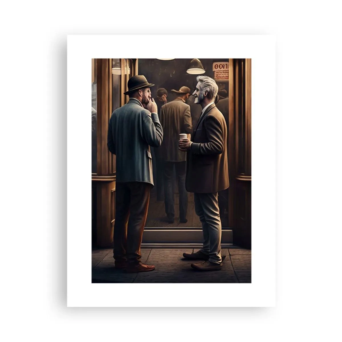 Poster - Il buon momento della giornata - 30x40 cm