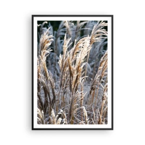 Poster in cornice nera - Vestite di brina - 70x100 cm