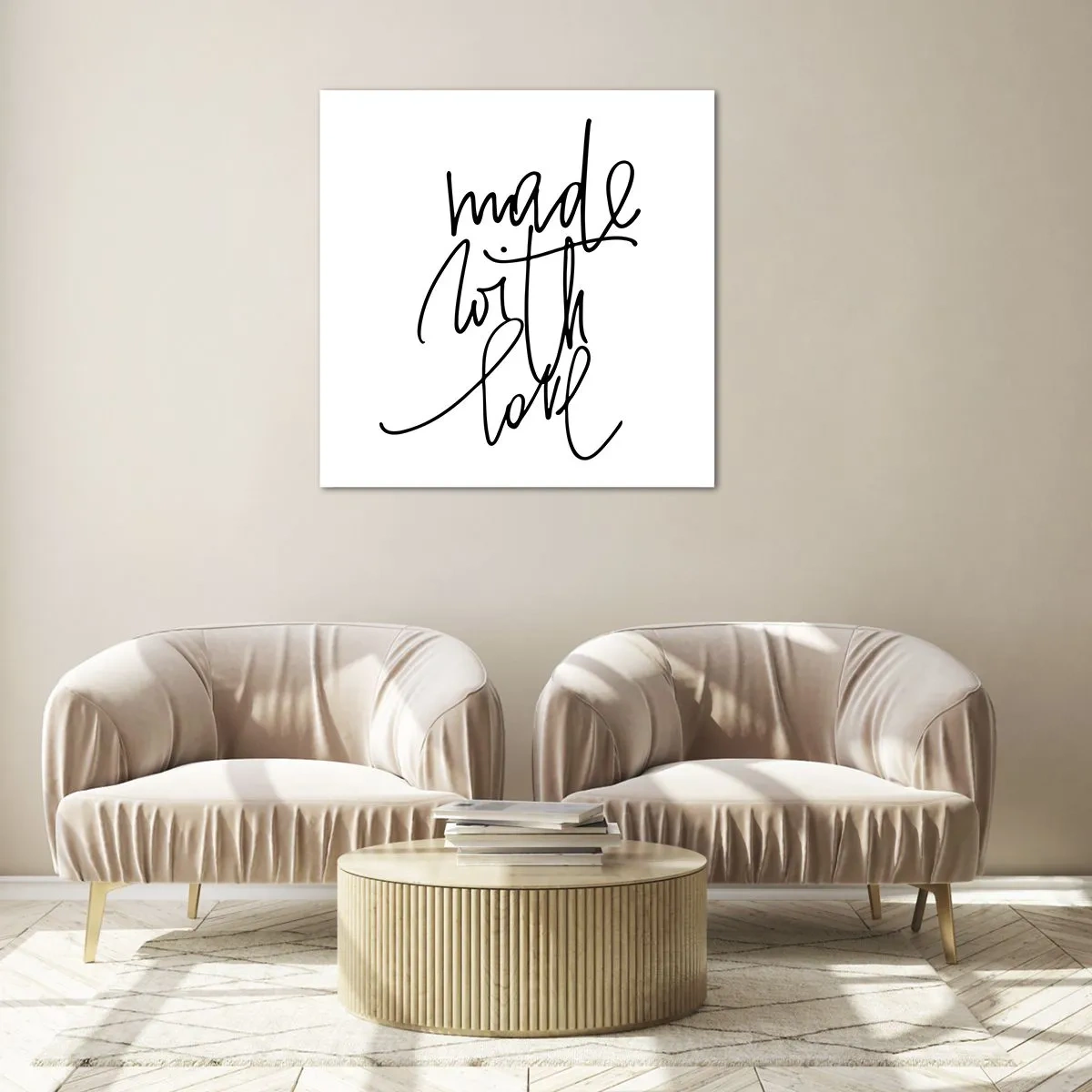 Quadro su vetro - La migliore marca - 50x50 cm