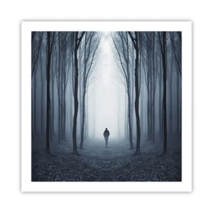 Poster - E tutto è semplice e chiaro - 60x60 cm