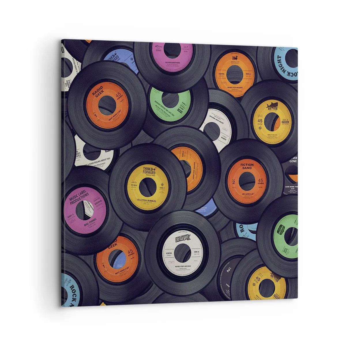 Quadro su tela - Stampe su Tela - I colori della classicità - 50x50 cm