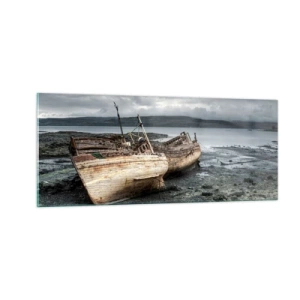 Quadro su vetro - Segno delle fatiche degnamente sostenute - 100x40 cm