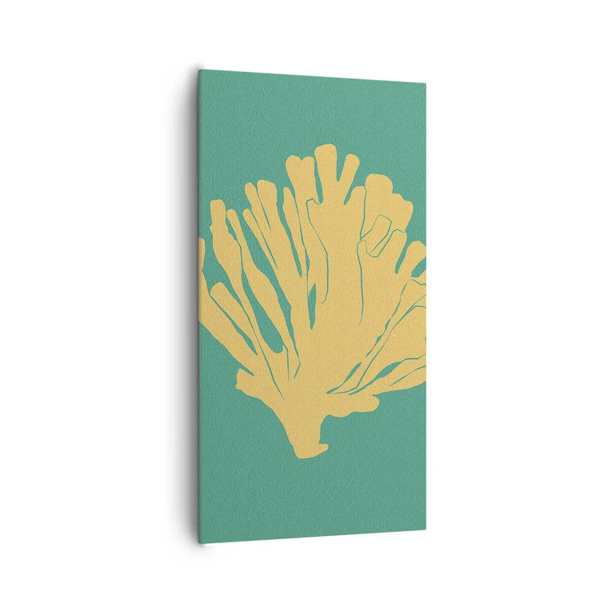 Quadro su tela - Stampe su Tela - Un cespuglio del bosco sottomarino - 65x120 cm