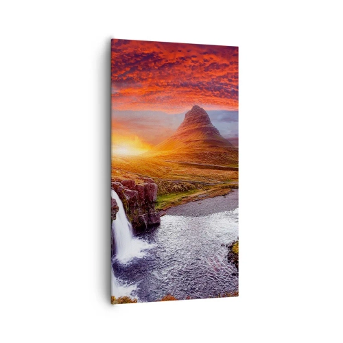 Quadro su tela - Stampe su Tela - Paesaggio della Terra di Mezzo - 65x120 cm