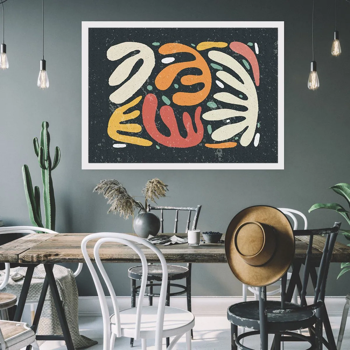 Poster - Composizione: adesso ti acchiappo - 50x40 cm