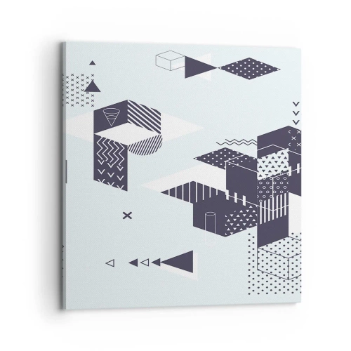 Quadro su tela - Stampe su Tela - La matematica nell'anima - 70x70 cm