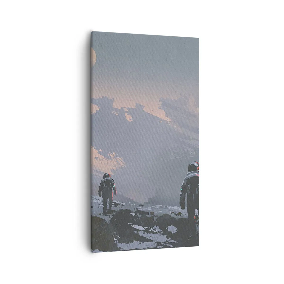 Quadro su tela - Stampe su Tela - Sotto una stella sconosciuta - 55x100 cm