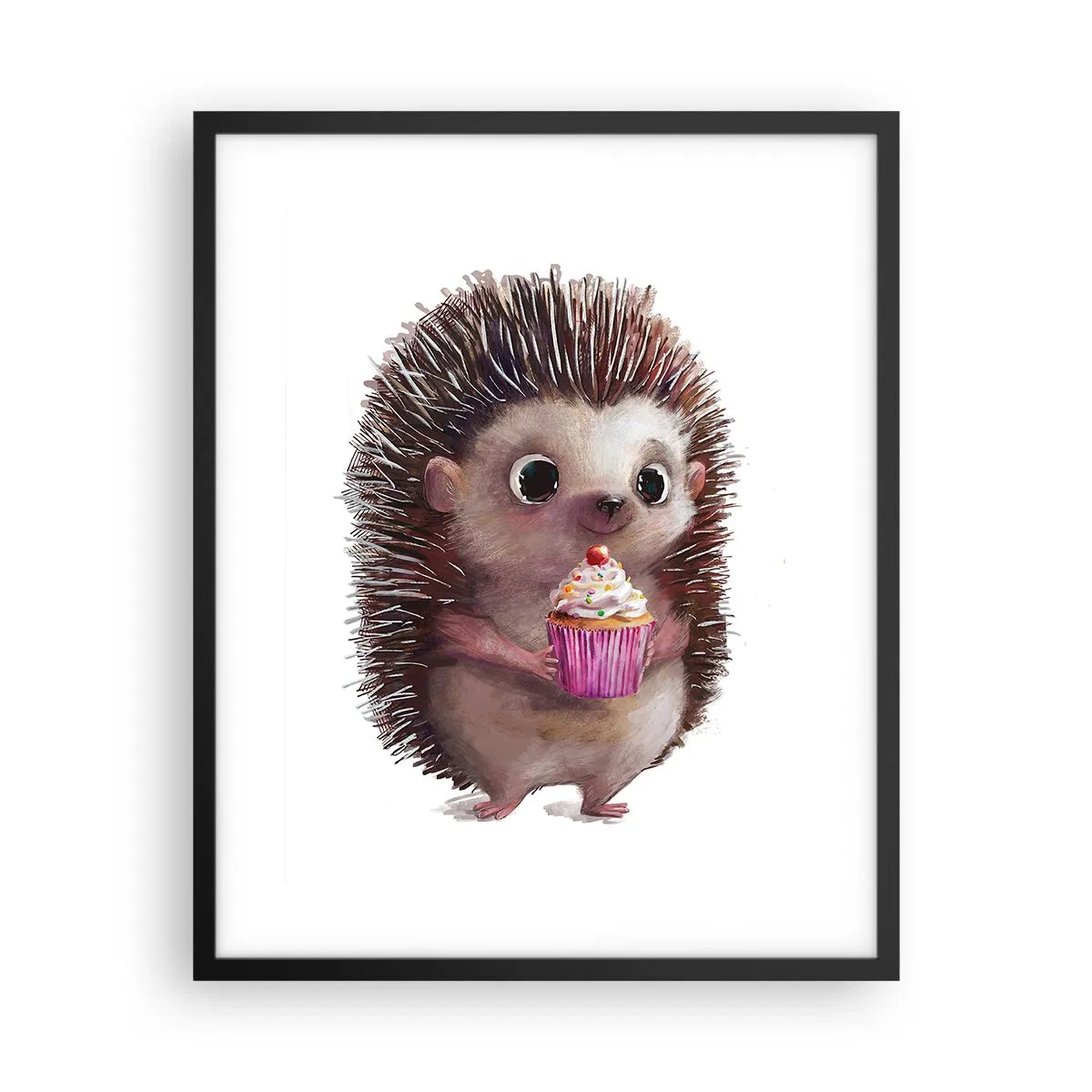 Poster in cornice nera - Festa ogni giorno - 40x50 cm