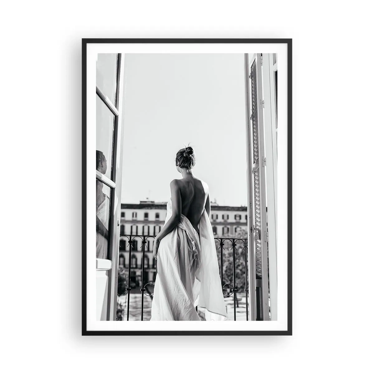 Poster in cornice nera - Il risveglio dei sensi - 70x100 cm