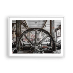 Poster in cornice bianca - La vita segreta della fabbrica - 70x50 cm