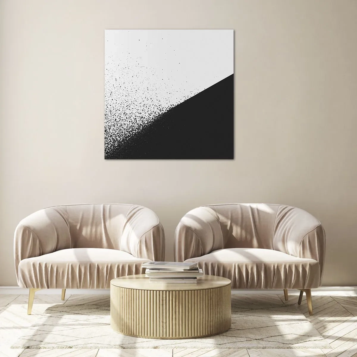 Quadro su vetro - Più veloce, sempre di più - 60x60 cm