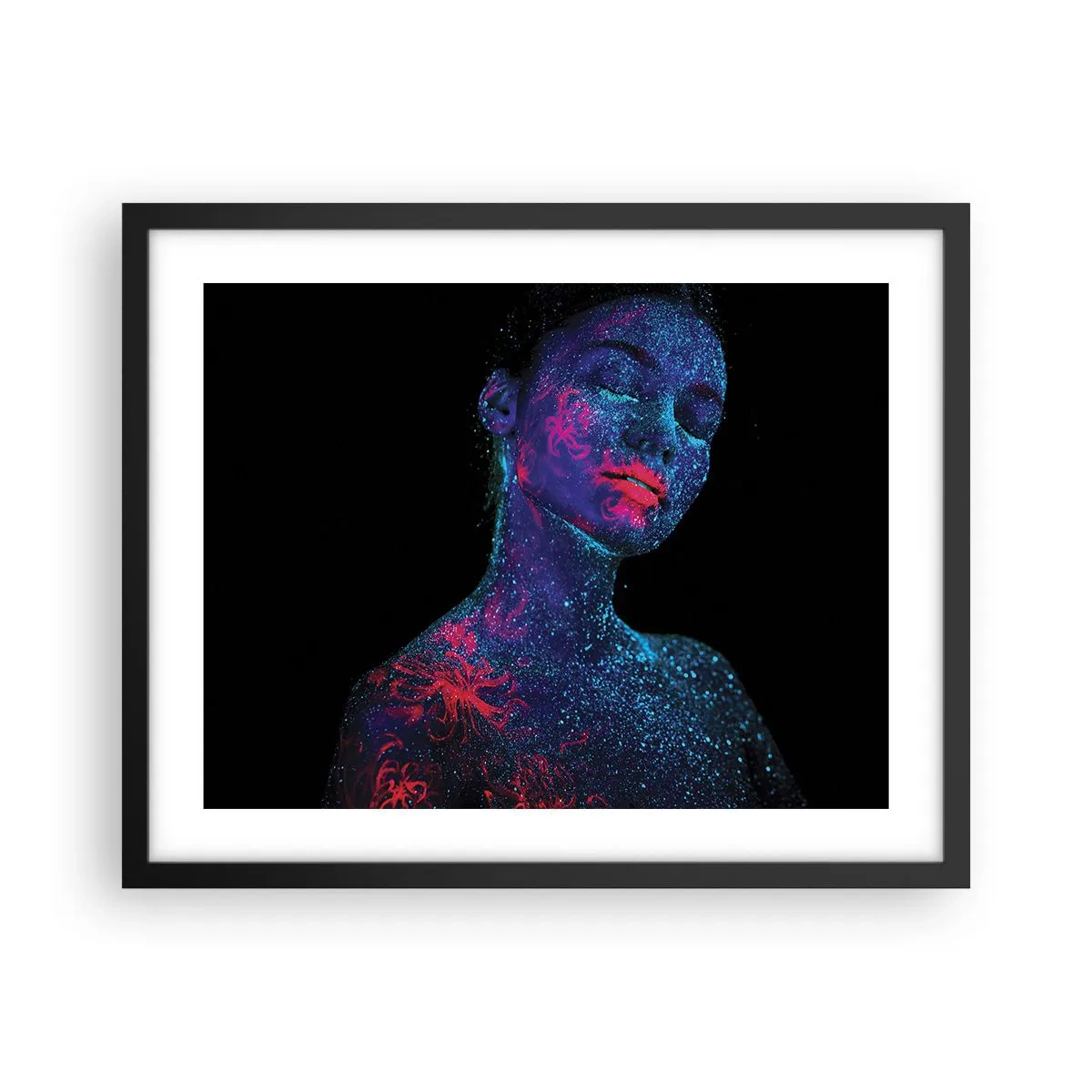 Poster in cornice nera - Nella polvere di stelle - 50x40 cm