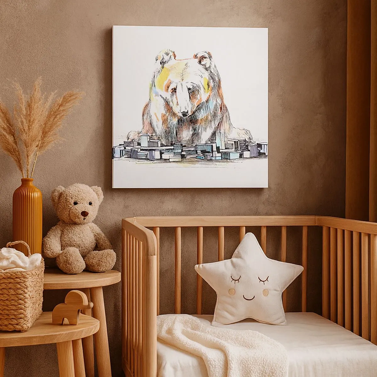 Quadro su tela - Stampe su Tela - Come si può vivere così? - 30x30 cm