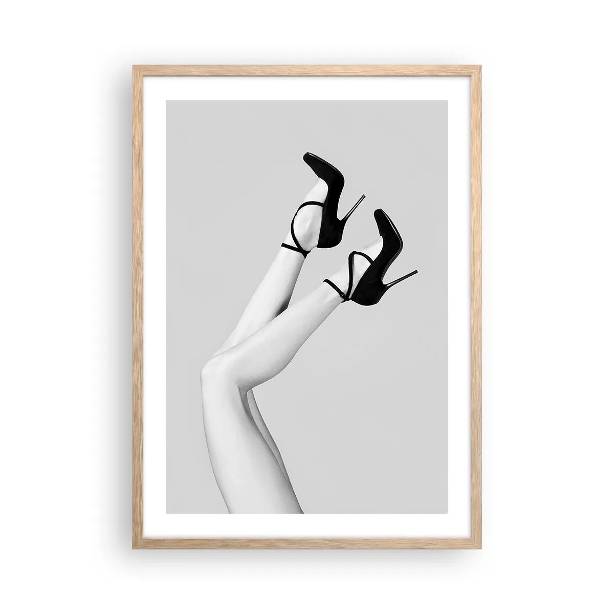 Poster in cornice rovere chiaro - Sottosopra - 50x70 cm