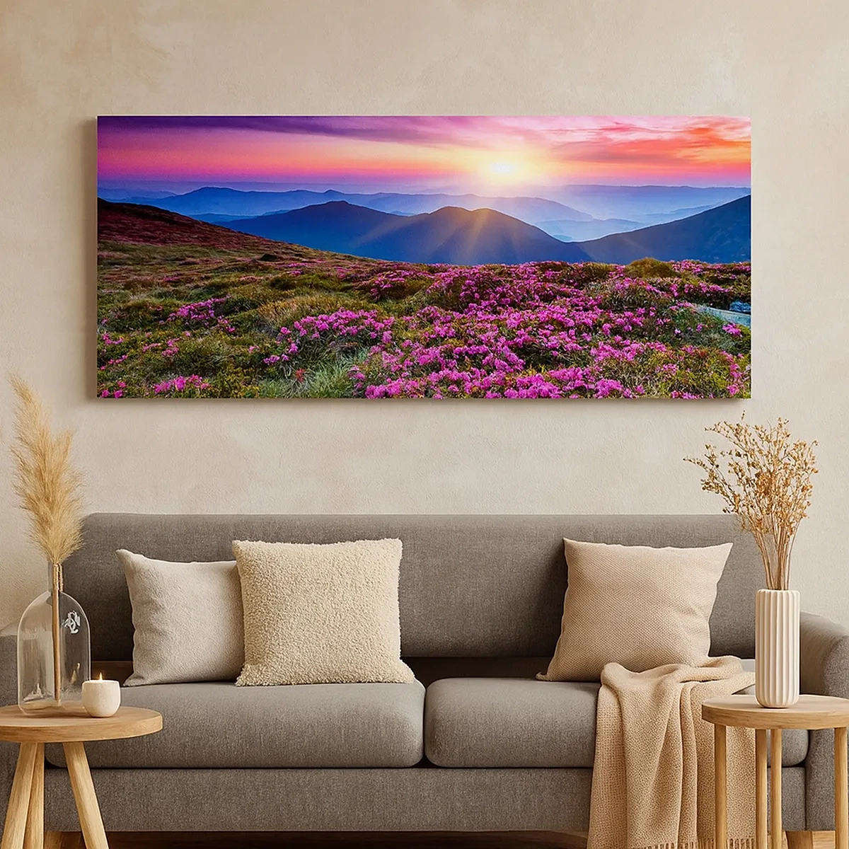 Quadro su tela - Stampe su Tela - Il profumo dei fiori freschi del campo - 30x30 cm