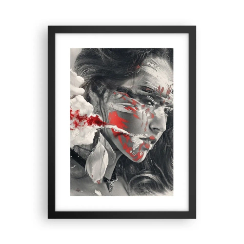 Poster in cornice nera - Nei vapori dell'assurdo - 30x40 cm