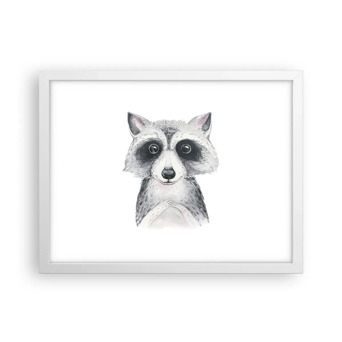 Poster in cornice bianca - Un attimo di commozione - 40x30 cm