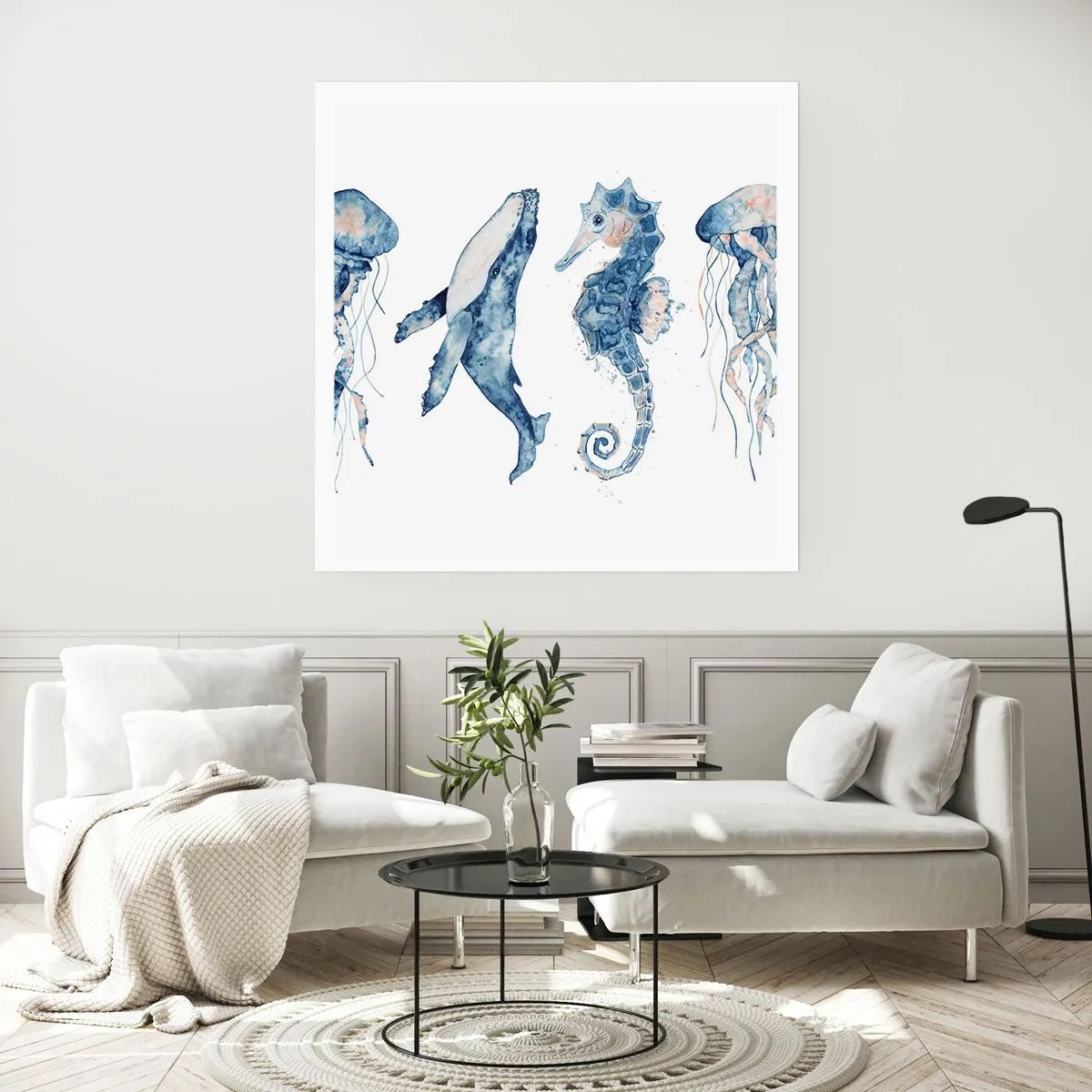 Poster - Meraviglie del mare - 50x50 cm