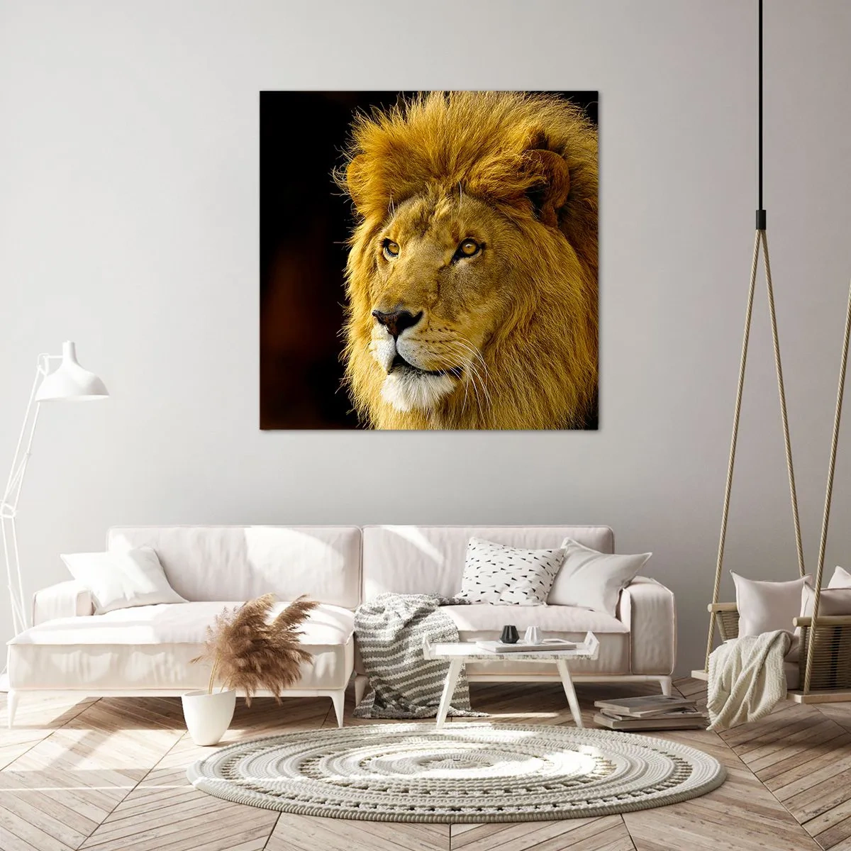 Quadro su tela - Stampe su Tela - Ritratto del re - 60x60 cm