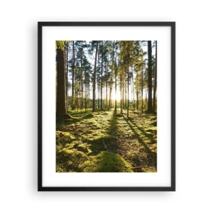 Poster in cornice nera - …dopo sette foreste - 40x50 cm