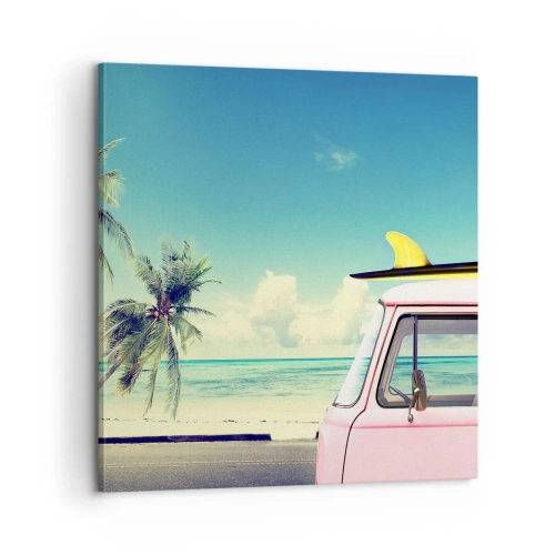 Quadro su tela - Stampe su Tela - Tempo di vacanze - 60x60 cm