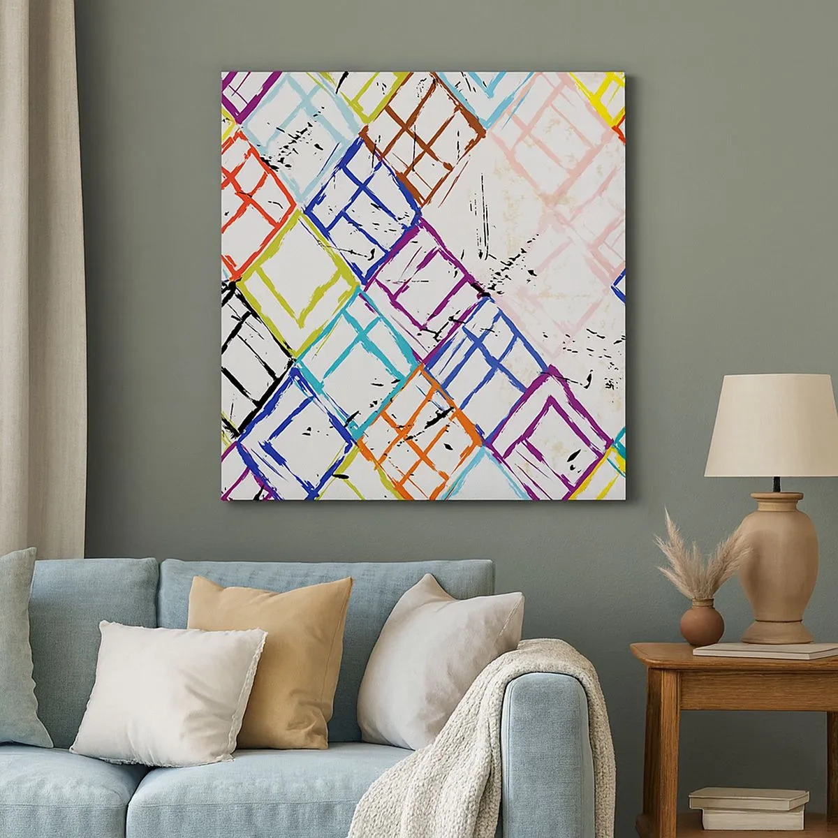 Quadro su tela - Stampe su Tela - Cellule in affitto - 30x30 cm