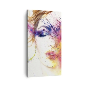 Quadro su tela - Stampe su Tela - Capogiro arcobaleno - 45x80 cm