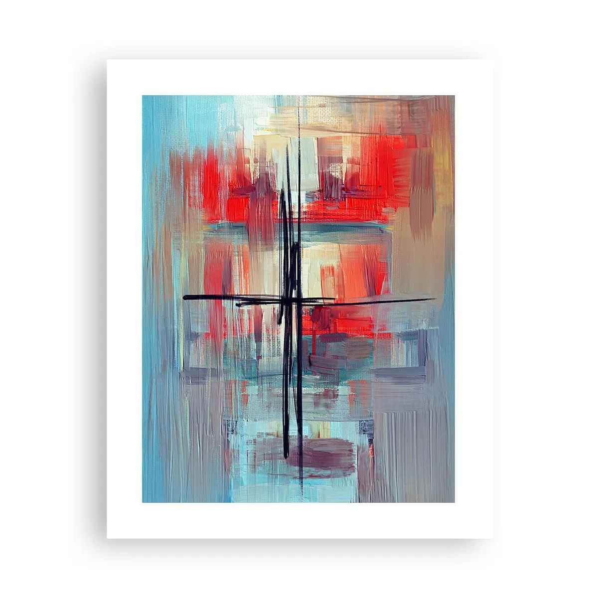 Poster - Paesaggio in una dimensione sconosciuta - 40x50 cm