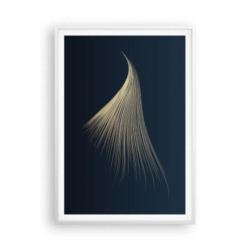 Poster in cornice bianca - Come un capello d'angelo - 70x100 cm