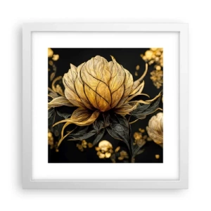 Poster in cornice bianca - Delicata fragilità - 30x30 cm