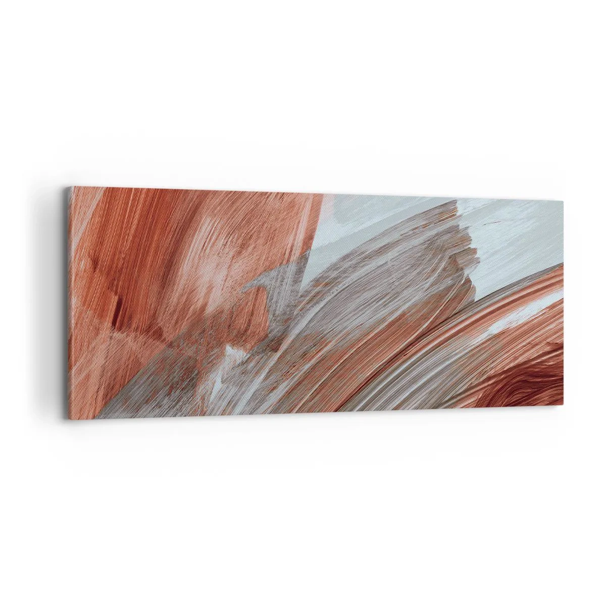 Quadro su tela - Stampe su Tela - Astrazione autunnale e ventosa - 100x40 cm